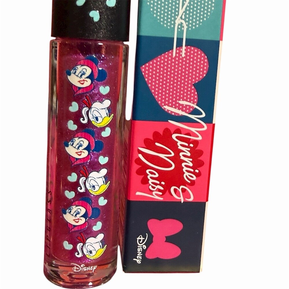 MAC Disney Minnie & Daisy Lipglass Lip Gloss in Pink Polka Dots LIMITED EDITION - Picture 15 of 16